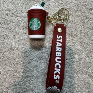 NWOT Starbucks Bearista Frappe Keychain